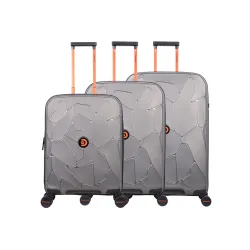 Zestaw walizek Discovery Lava antracyt (S,M,L)